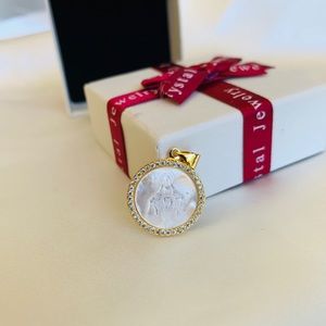 Gold Plated Virgin Mary Pendant